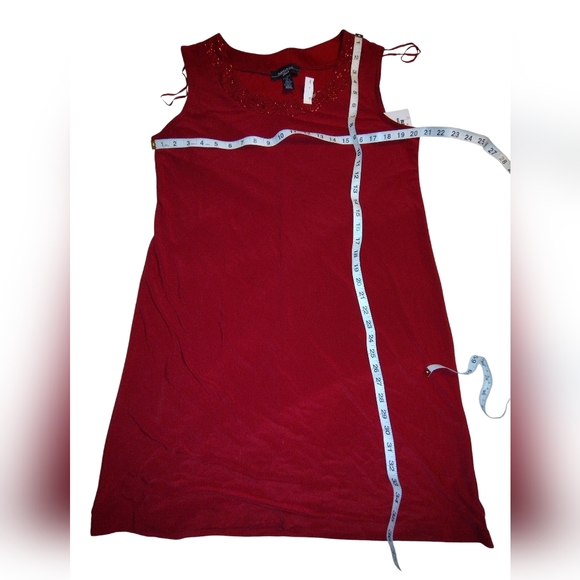 NWT R & M Richards two piece red large petite dress and jacket - Picture 10 of 10